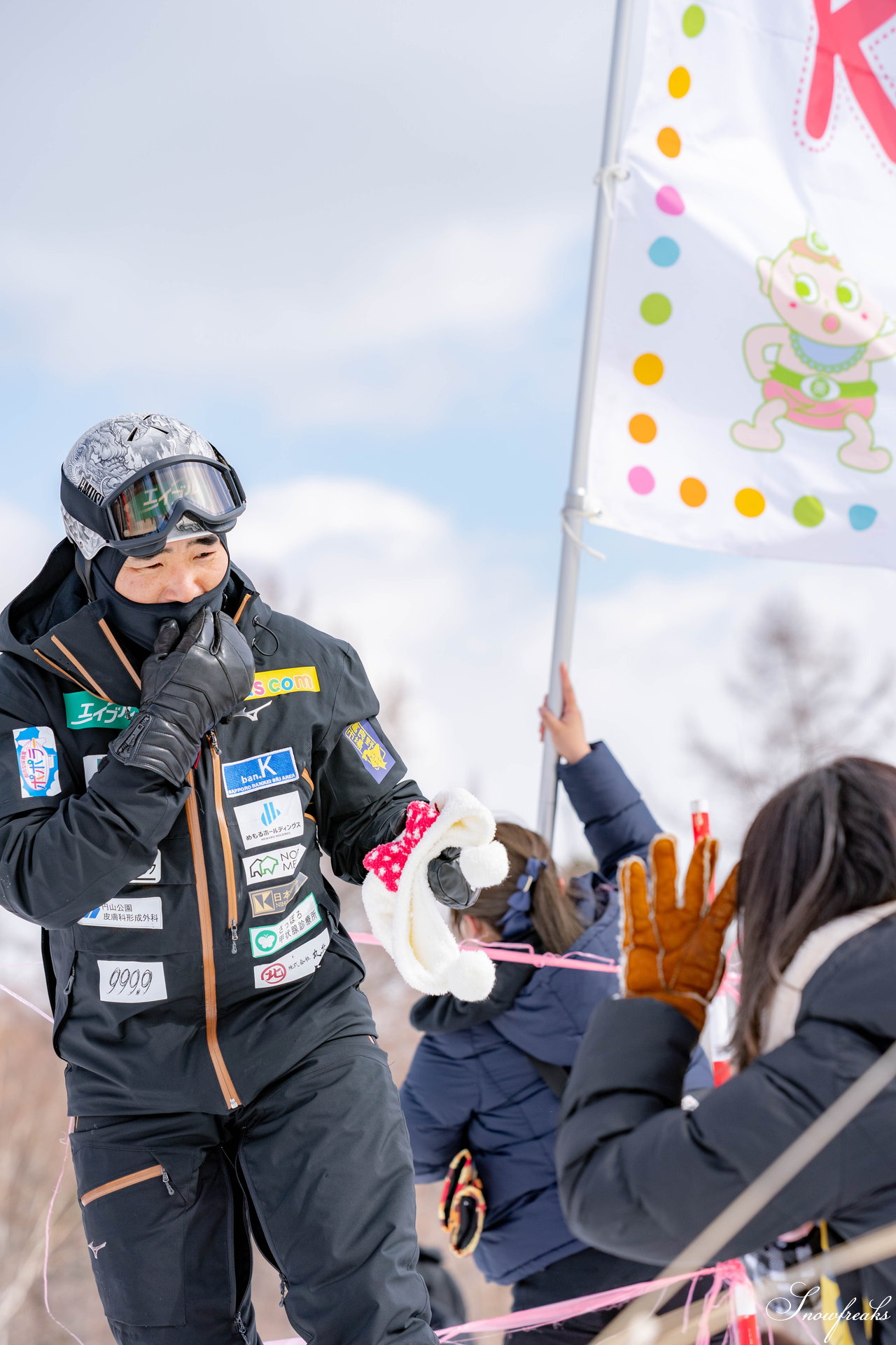 井山敬介さん＆清水宏保さんと一緒に雪遊び♪新しいカタチの子育てネットワークコミュニティ『Kids com』イベント、親子で楽しい［スノースポーツフェスティバル］in サッポロテイネ